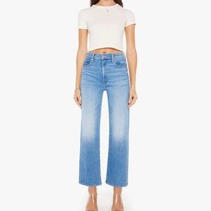 MOTHER Jeans. High waisted wide leg. Size 26. Never worn no tags